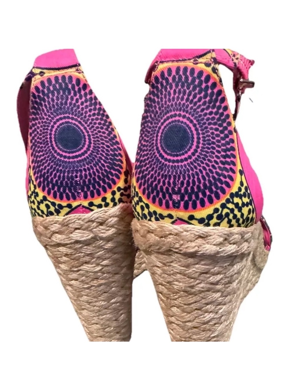 Gianni Bini Women High Wicker
Heels Sandals 10M Cottagecore
Tropical Retro Bow - Picture 5 of 5